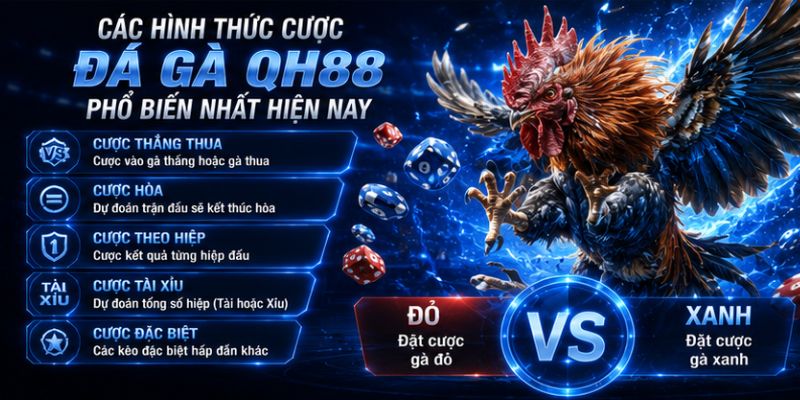Các hình thức đá gà phổ biến