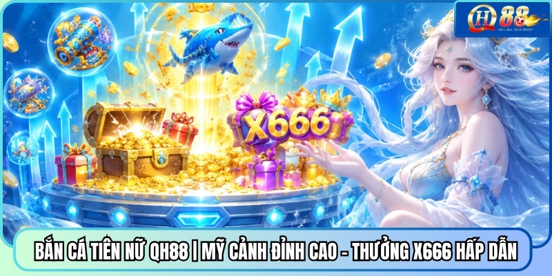 Bắn Cá Tiên Nữ QH88 | Mỹ Cảnh Đỉnh Cao - Thưởng X666 Hấp Dẫn