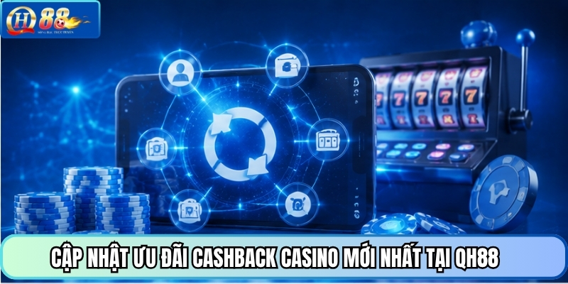 Cập nhật ưu đãi cashback casino mới nhất tại QH88