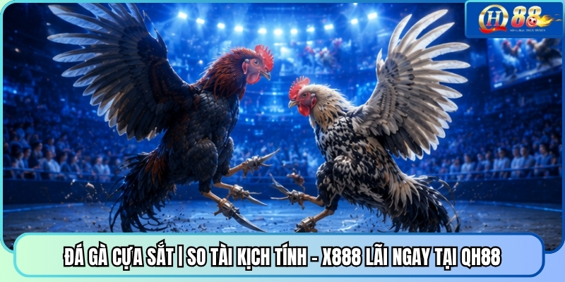 Đá Gà Cựa Sắt | So Tài Kịch Tính - X888 Lãi Ngay Tại QH88