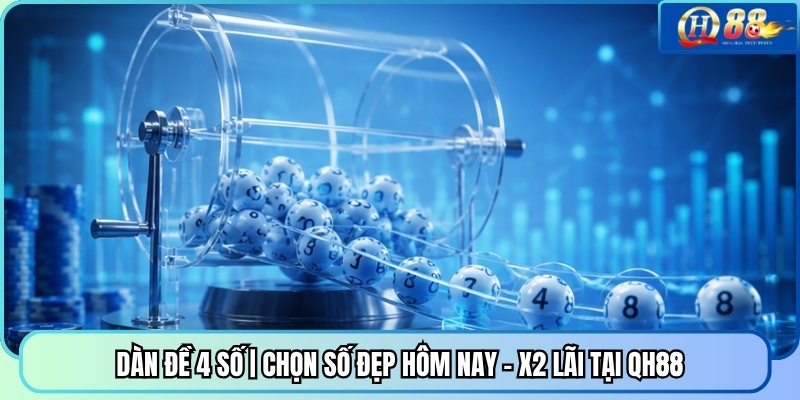 Dàn Đề 4 Số | Chọn Số Đẹp Hôm Nay - X2 Lãi Tại QH88