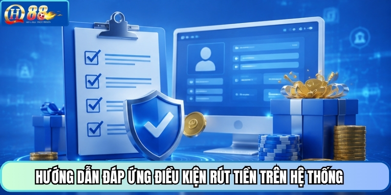 Hướng dẫn đáp ứng điều kiện rút tiền trên hệ thống